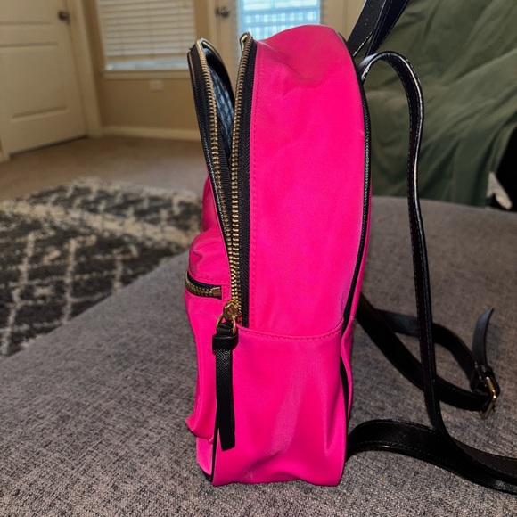 Hot Pink Kate Spade Backpack Purse - Picture 2 of 3